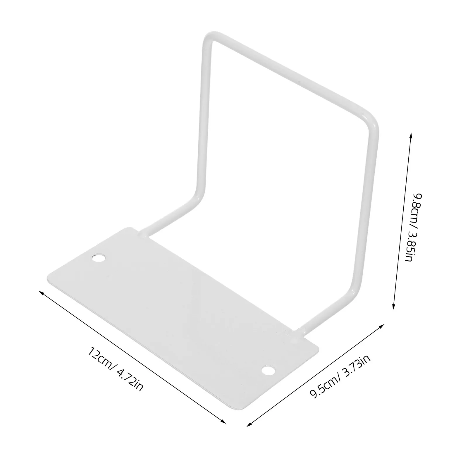 Mattress Slide Stopper Bar – 10cm Iron Anti-Slip Bed Retainer for Wooden Frames, No Drilling Needed