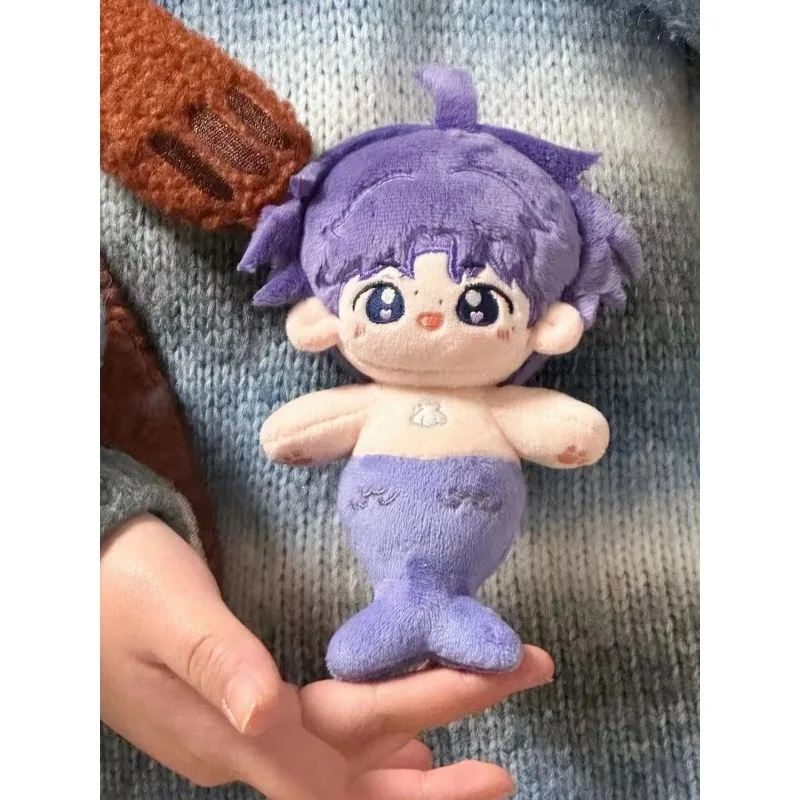 10cm Anime gra Rafayel miłość i głębokie przestrzeń Cosplay Kawaii syrenka ciało miękki pluszowy plecak dla lalki wisiorek zabawki brelok prezent