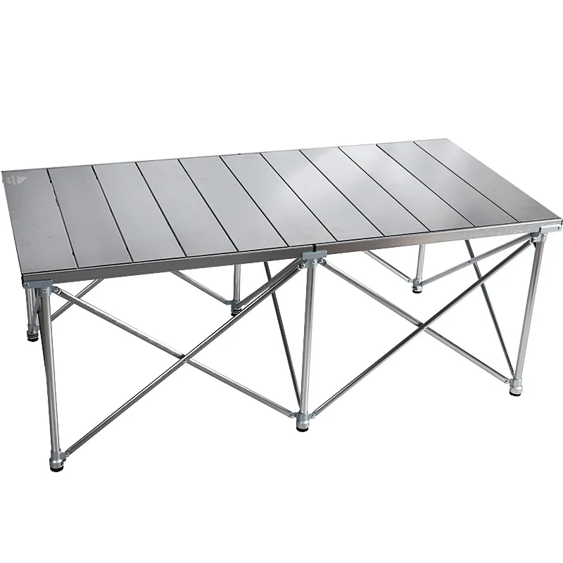 Mountain outdoor lifting table camping fishing folding widening