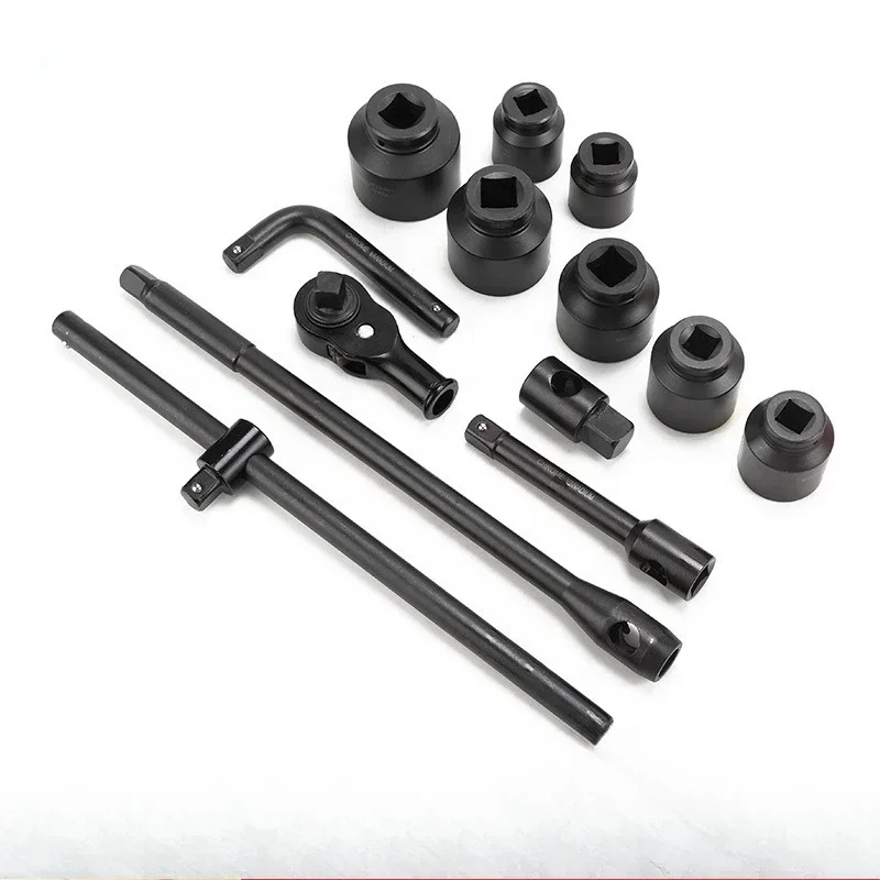 26-Piece hexagonal plum blossom sleeve set, household auto repair heavy-duty pneumatic
