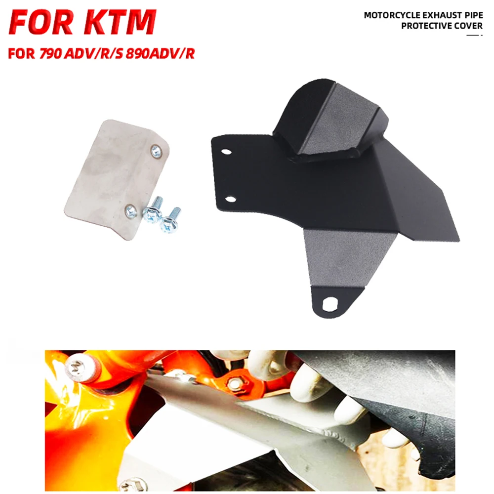 For Ktm 790 Adventure R 890 Adv 790Adv S R 2018-2024 Motorcycle Accessories Rear Shock Heat Shield Exhaust Pipe Protection Cover