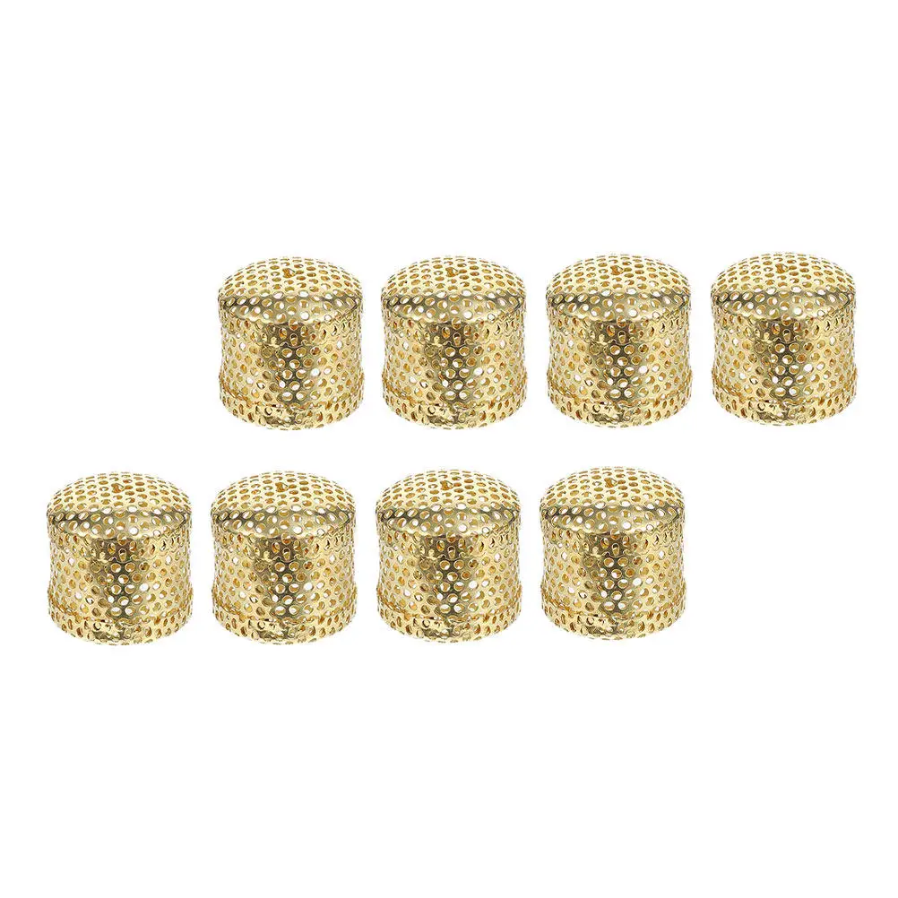 

8Pcs Copper Moxibustion Box Anti-Scald Smokeless Moxa Heat Tank for Arthritis Neck Shoulder Pain Relief Home Therapy Body Care