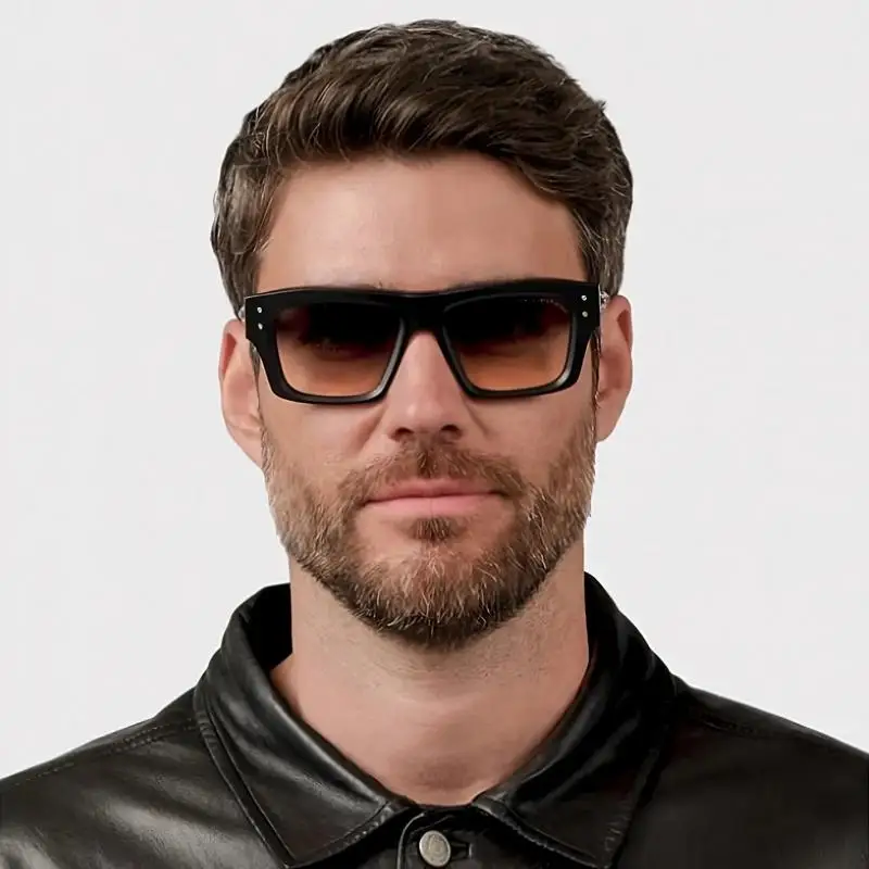 

Известный бренд, роскошные прямоугольные дизайнерские солнцезащитные очки для мужчин и женщин DTS458, уличные GRANDMASTER-EIGHT, толстые ацетатные женские солнцезащитные очки