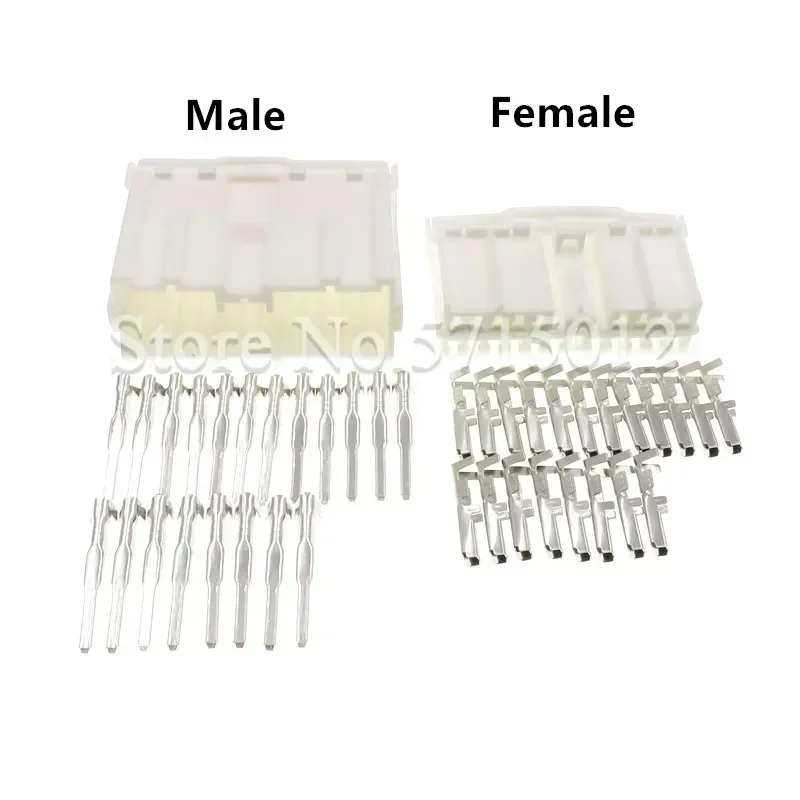 20 Hole MG620411 MG610410 7123-8306 Auto Wiring Harness Connector Car Electrical Components Female Male Sockets