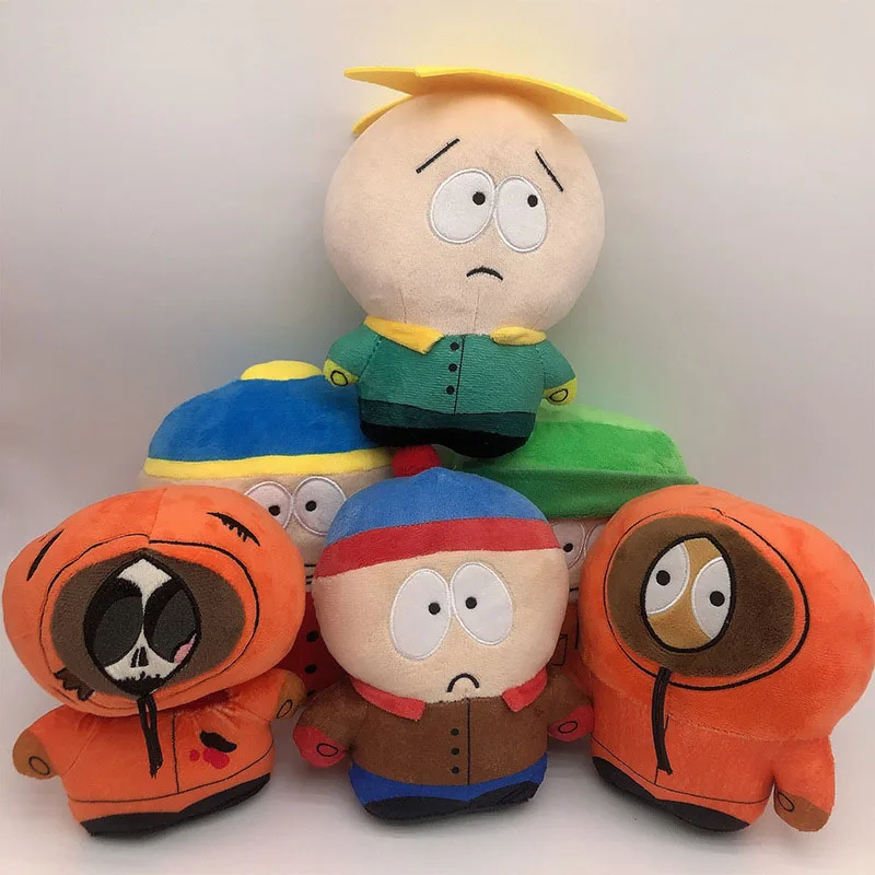 15-20cm South Park Band Doll Plush Toys Paradise Four Musketeers Grabber Doll Doll Dolls