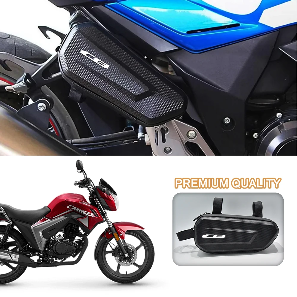 EVA Waterproof Zipper Adjustable Strap Motorcycle Repair Tool Bag For Hornet CB1000 CB250 CB919 CB500 CB750 CB500 CB600F