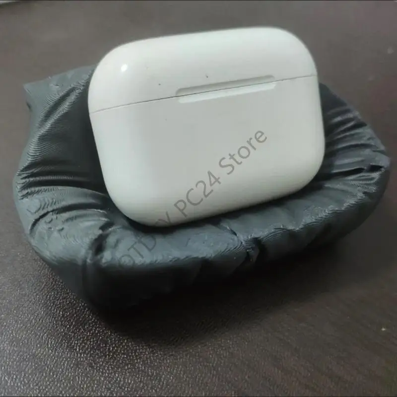 H7BA 2025 صندوق تخزين سماعات أذن مطبوع ثلاثي الأبعاد على شكل أريكة لحامل القرون هدية منظمة #4