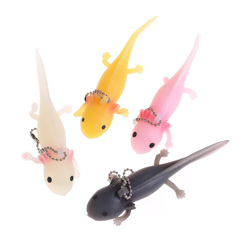 Divertente Portachiavi Antistress Pesce Morbido Gigante Salamande Giocattolo Antistress Spremere Scherzo Scherzo Giocattoli Per Le Ragazze Gag Regali Brinquedo