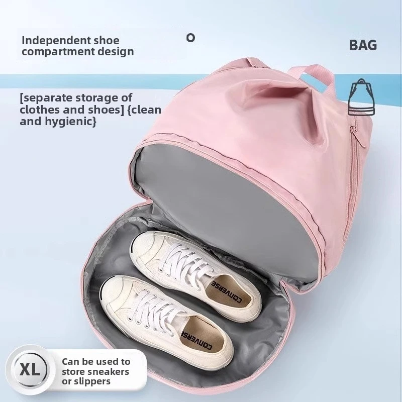 Separated Dry Wet Swim Backpack Large Capacity Sports Gym Bag for Men Women Swimsuit Gear Storage Outdoor Travel Daily Carry view 5