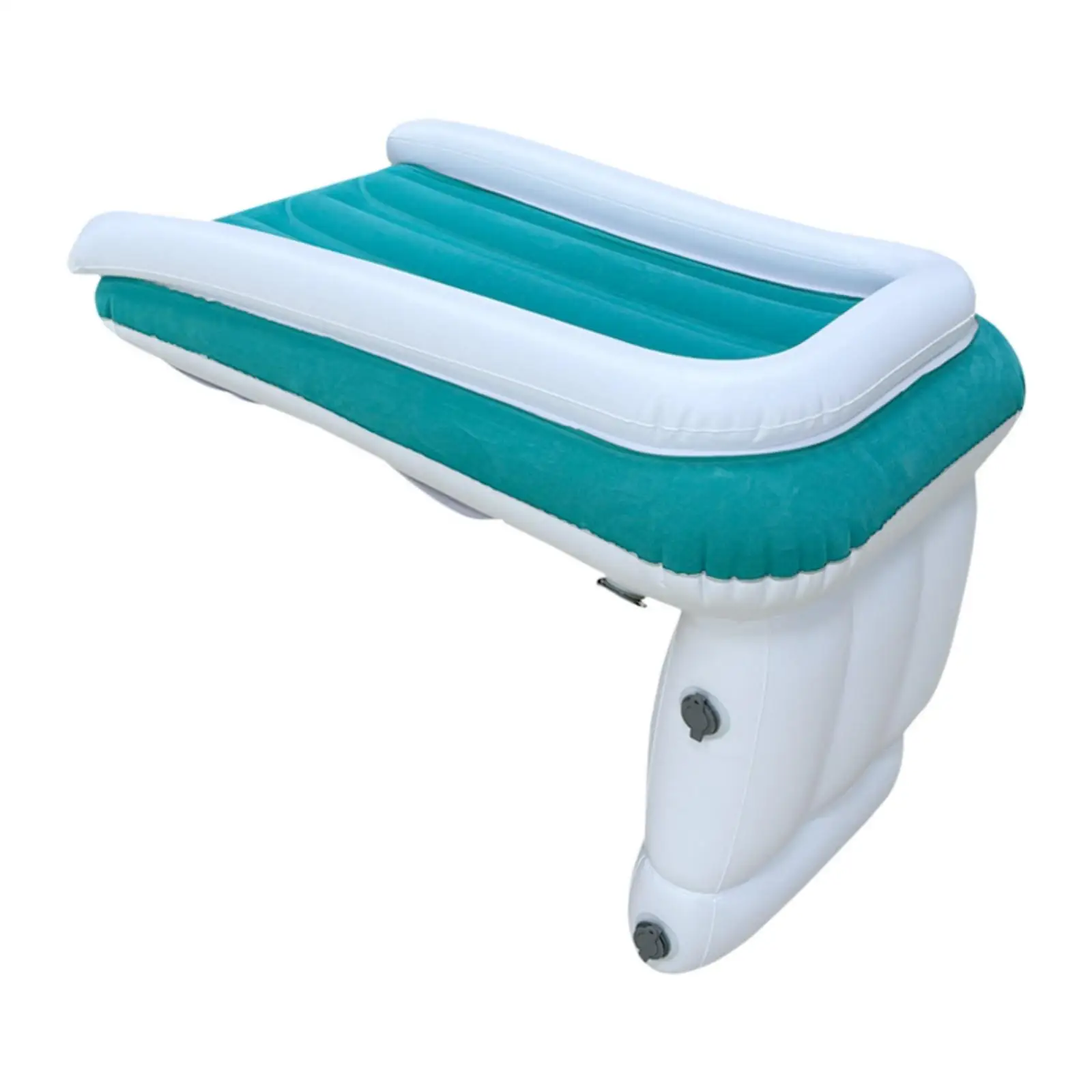 Children Travel Air Mattress with Support Base Cozy Inflatable Bed for Car Backseat Naps and Weekend Trips