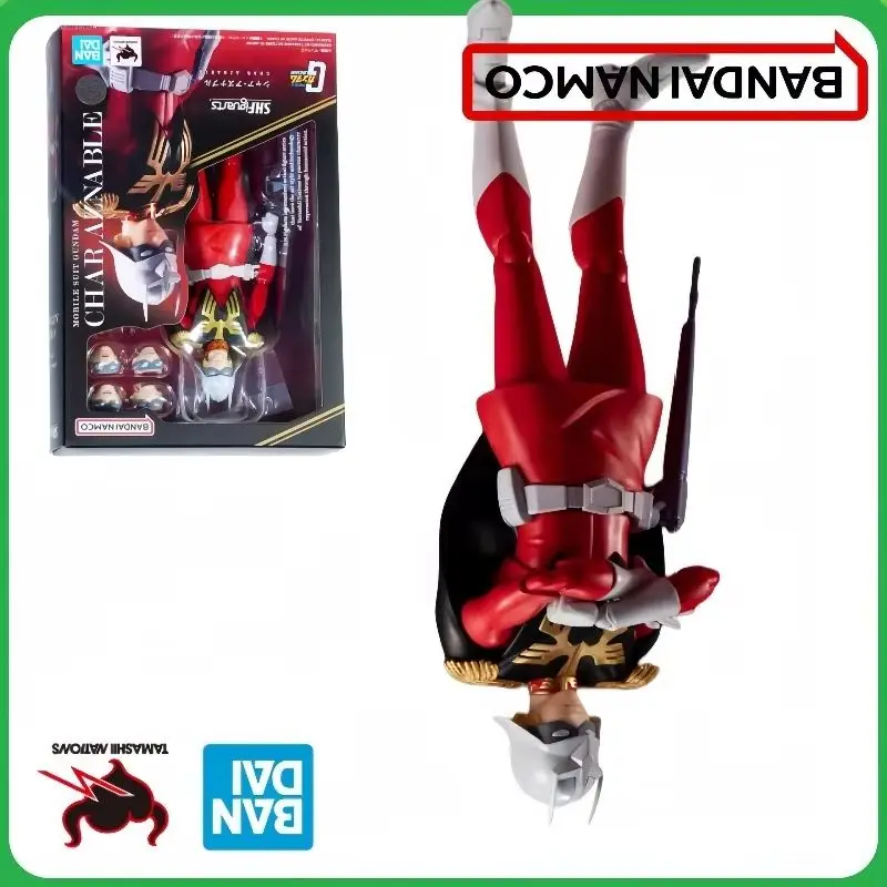 

【Spot Goods】Bandai SHF Mobile Suit Gundam Xia Ya Az Nabl Red Comet Doll Toys