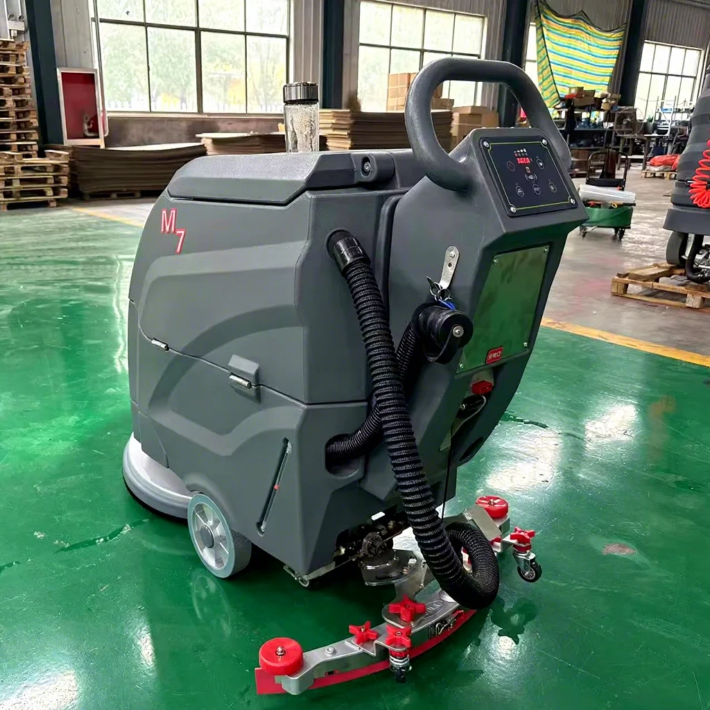 Auto Manual Commerical Ceramic Floor Cleaning Machines Single Disc Floor Cleaner Scrubber for Wherhouse