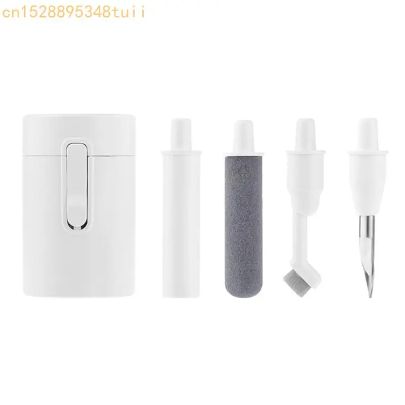 Conjunto limpieza Y4QF para limpiador electrónico con lápiz limpieza cepillos suaves reutilizables