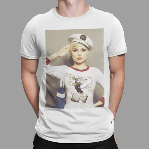 Blondie Debbie Harry 80s 90s T-Shirt Jap Poster Movie Film Classic Retro Tee  The same street T-shirt for men and women...