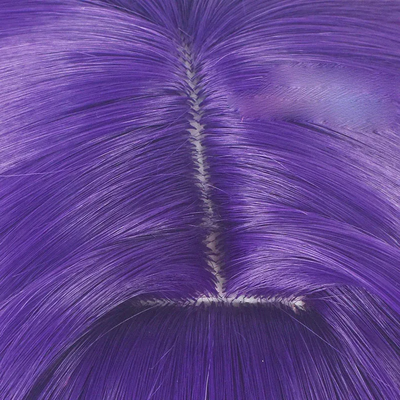 Zizi 2025 L-email الشعر الاصطناعية Oshi no Ko Hoshino Ai شعر مستعار تأثيري 80 سنتيمتر طويل الأرجواني الوردي يسلط الضوء على ذيل حصان الحرارة Resis