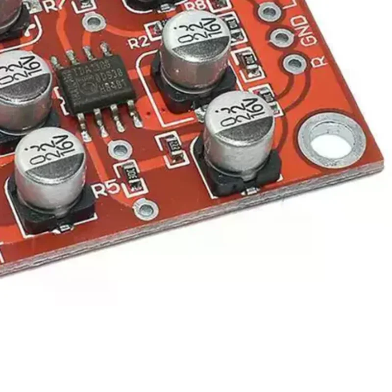 1Pc AD828 Stereo Preamp Power Amplifier Board DC 5V-15V 12V Preamplifier Module For DIY Audio Modification