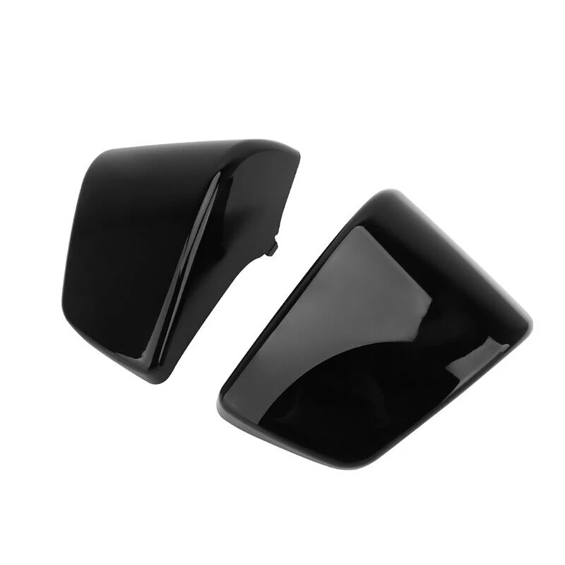 Black Battery Side Fairing Cap Lid Fit For 1997-2003 Honda Shadow ACE VT750 VT400