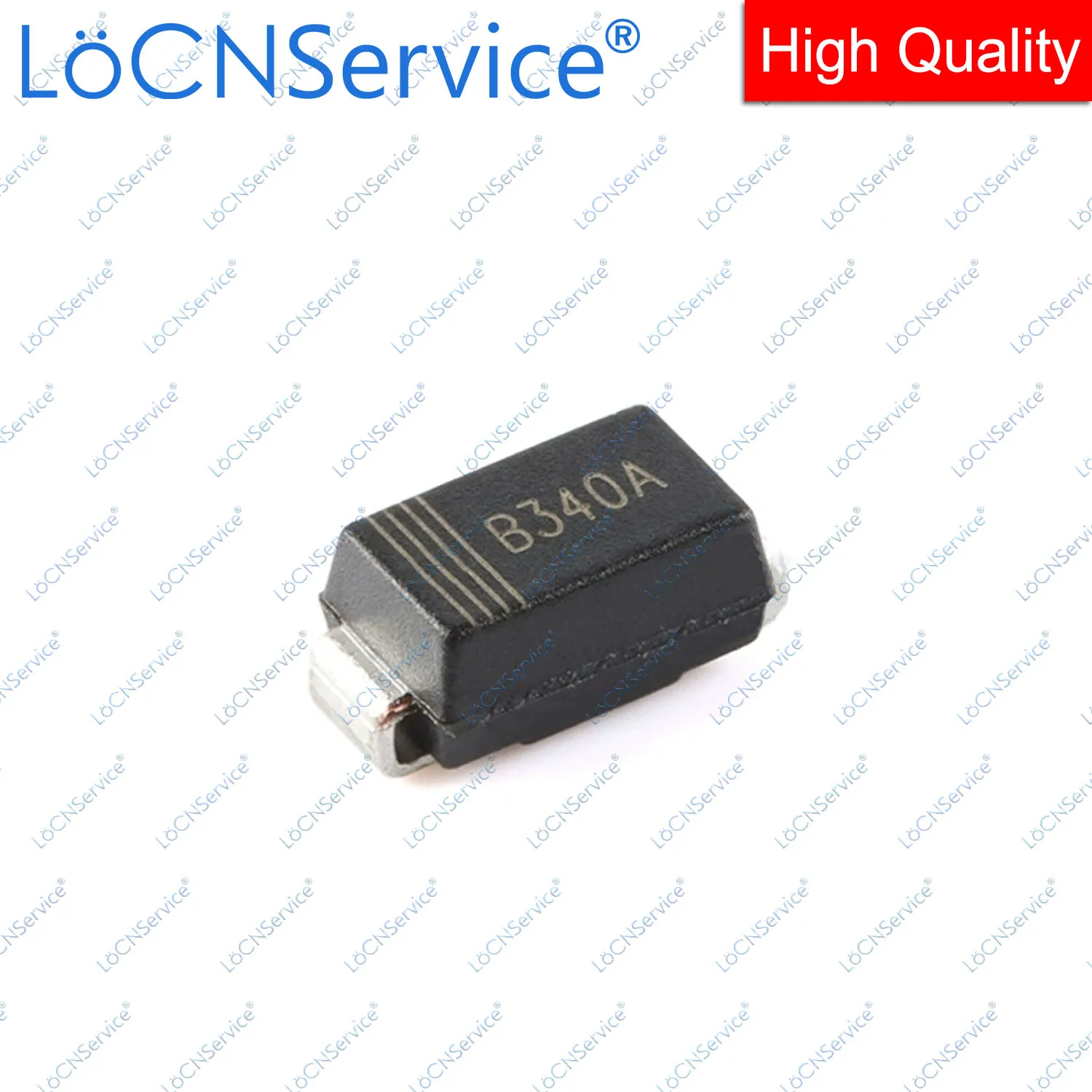 LoCNService 2000PCS B340A B360A SMA DO-214AC SMD Schottky Rectifier Diode Chinese High Quality B34 B36