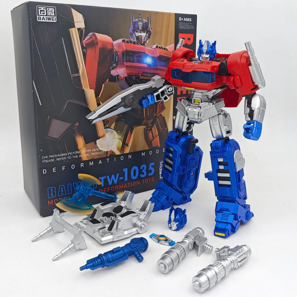 

Фигурка-робот BAIWEI Transformation TW1035 TW-1035 OP Commander THE ONE KO SS112