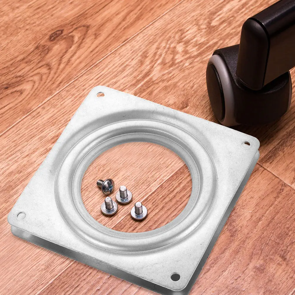 Seat Swivel Base Rotating Turntable Plate Heavy Duty Stable Furniture Swivel Plate Bar Stool Mechanism Lazy Susan Hardware