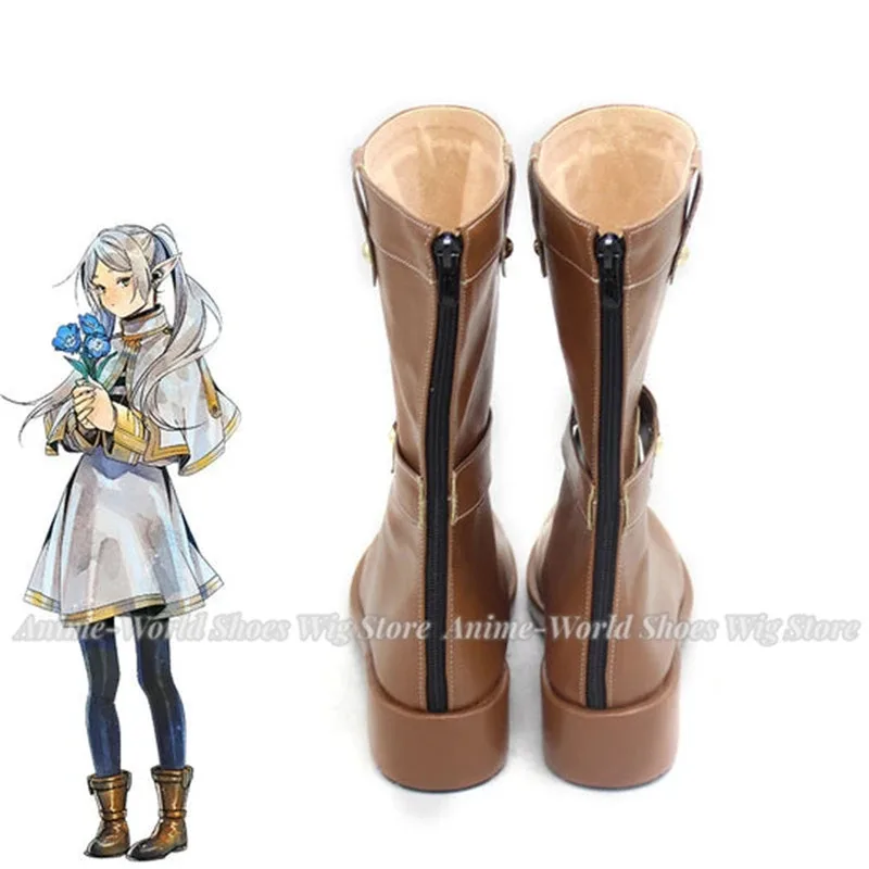 Frier: além do fim da jornada Sousou no Frieren Frieren Sapatos de cosplay