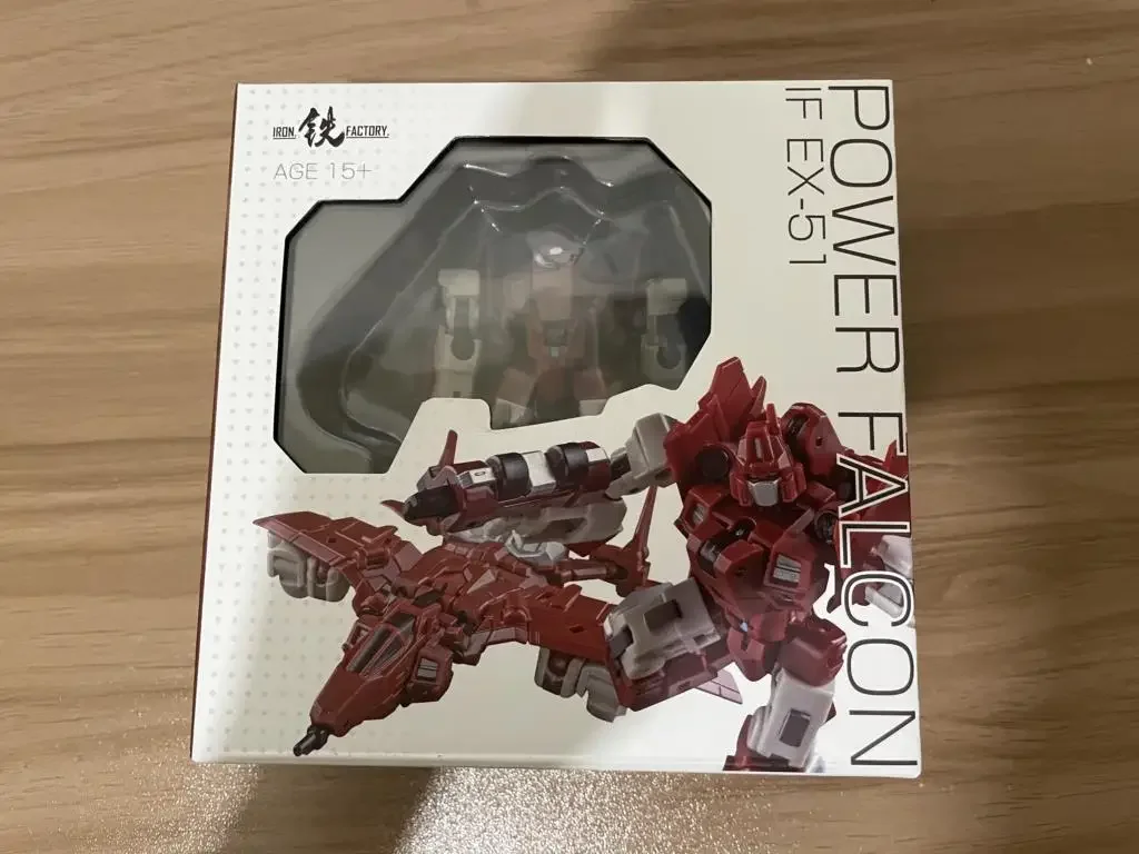 Auf Lager Iron Factory WENN EX-51 EX51 Power Falcon Powerglide Transformation Modell Roboter Spielzeug Action Figur Spielzeug Geschenk