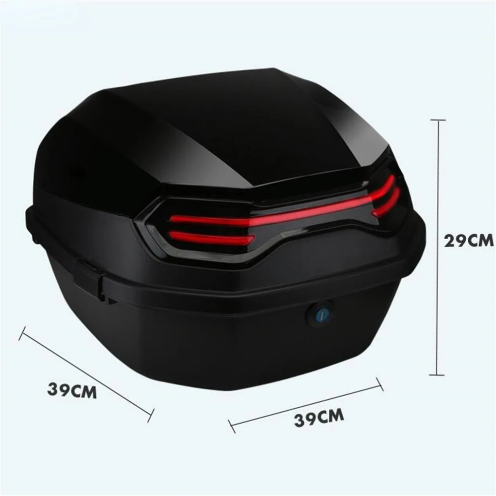 Personality Design Top Case for Motorcycle Large Capacity Sea Turtles Scooter Trunk Electric Bike Motor Case Tail Box for Helmet