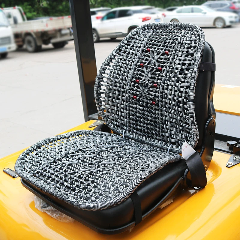 Forklift Car Cushion Four Seasons Universal Lce Silk Flax Summer Cool Pad Truck Seat Cushion Ventilation Breathable