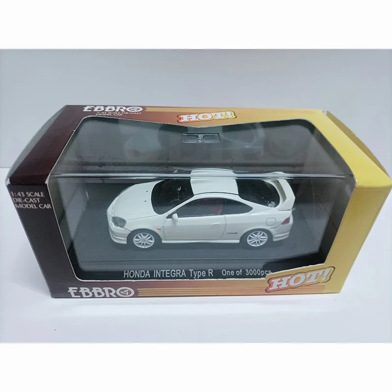 Ebbro 1:43 Scale Integra Type R Alloy Car Model Collection