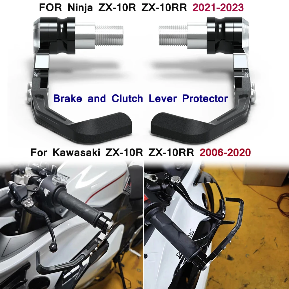 

For Kawasaki ZX-10R ZX10 RR / Ninja ZX-10R ZX-10RR 2021-2023 Motorbike Bow Guard Brake Clutch Guard Pro Racing Handguard