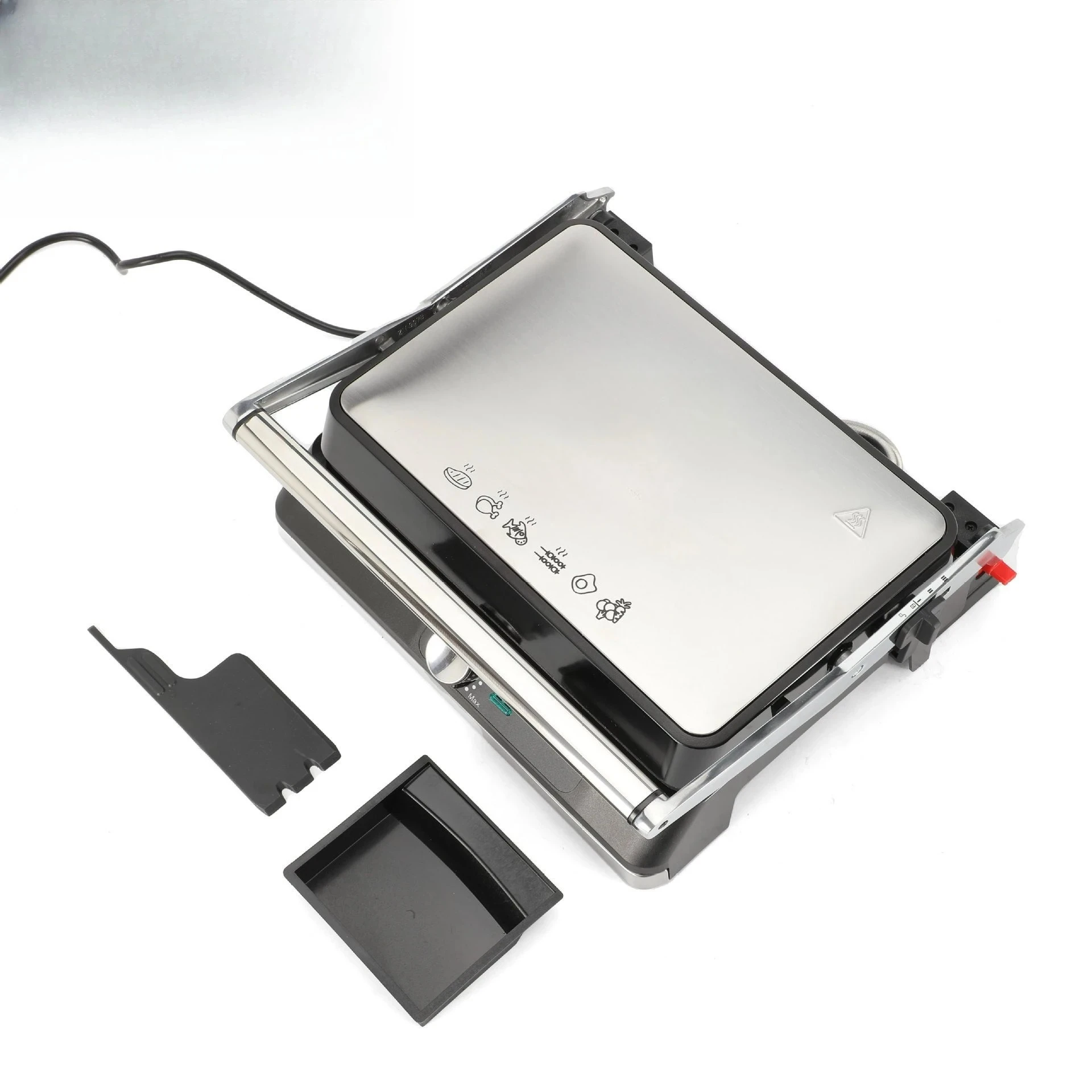 Household kitchen electric baking pan KB1112 black European plug