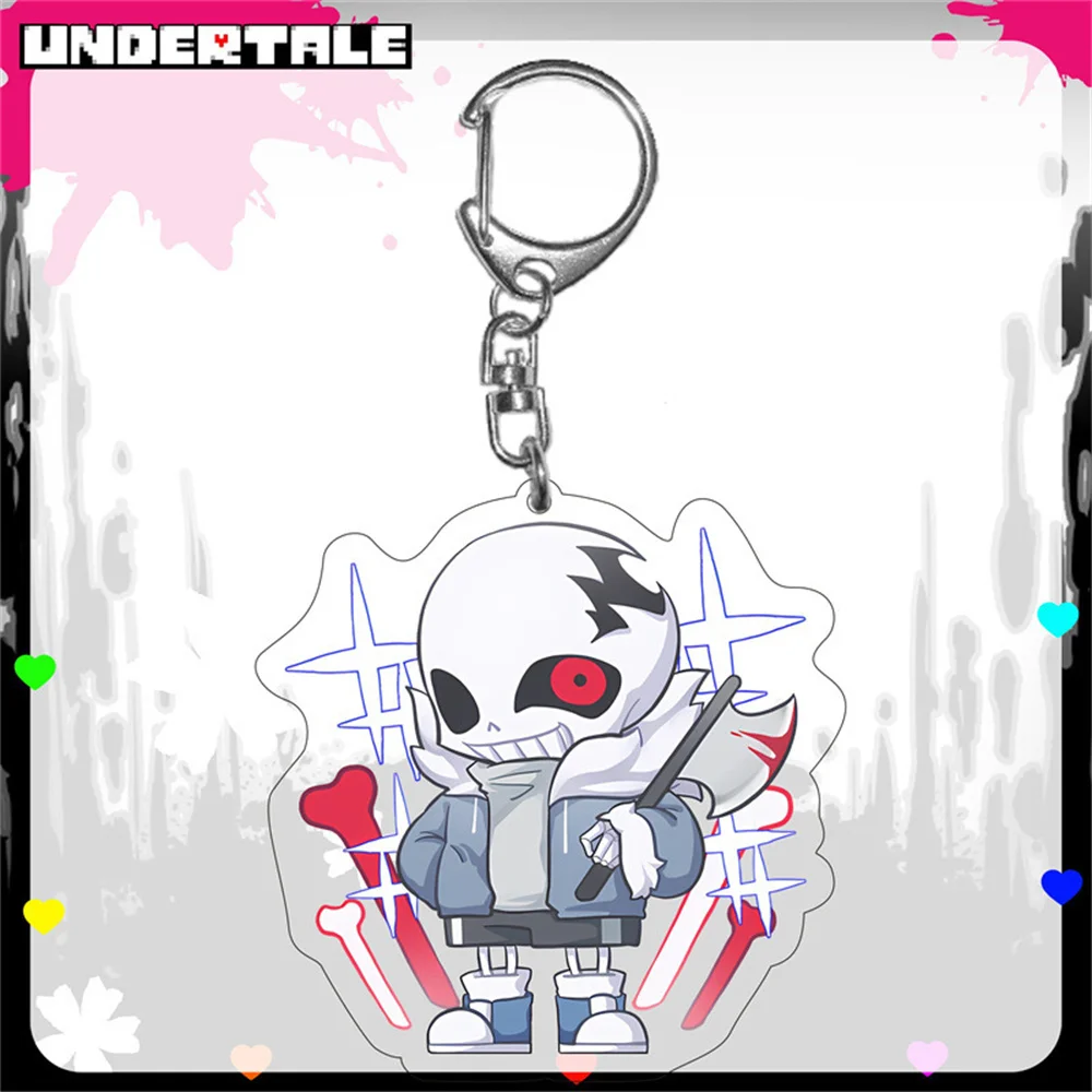 6 سنتيمتر بكسل لعبة ورشة عمل سلسلة مفاتيح مصنوعة من الأكريليك نموذج تأثيري شخصيات حلية اكسسوارات السلع جمع هدايا عيد الميلاد