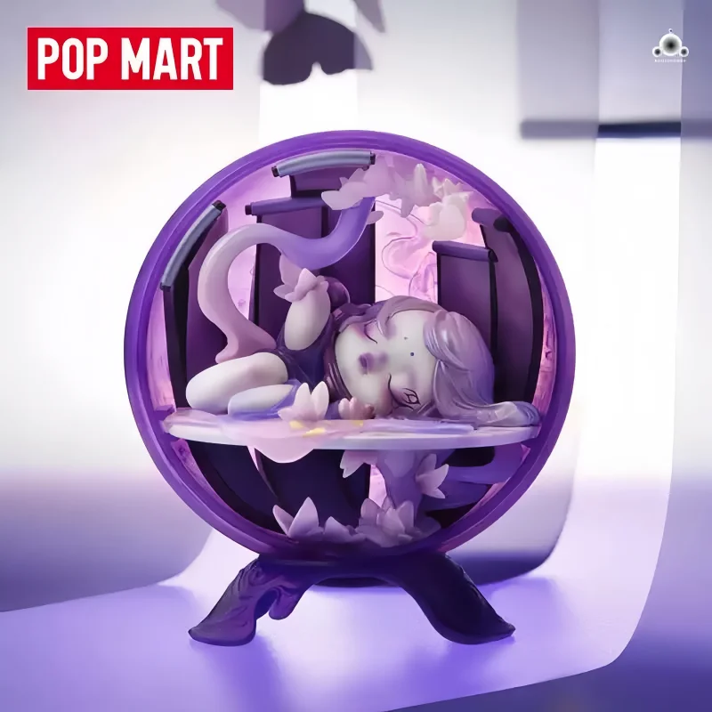 Original POP MART Skullpanda Mansion Language View Central Series Blind Box Handgefertigte Dekoration Trendiges Mystery-Festtagsgeschenk