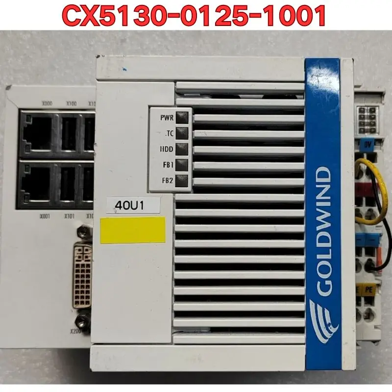 Second-hand PLC module CX5130-0125-1001 function test is normal