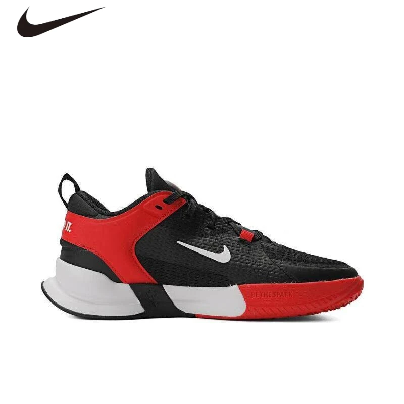 

Nike CROSS COURT Low Basketball Sneakers, Breathable Mesh Cushioned Athletic Shoes For Youth FN2231-003