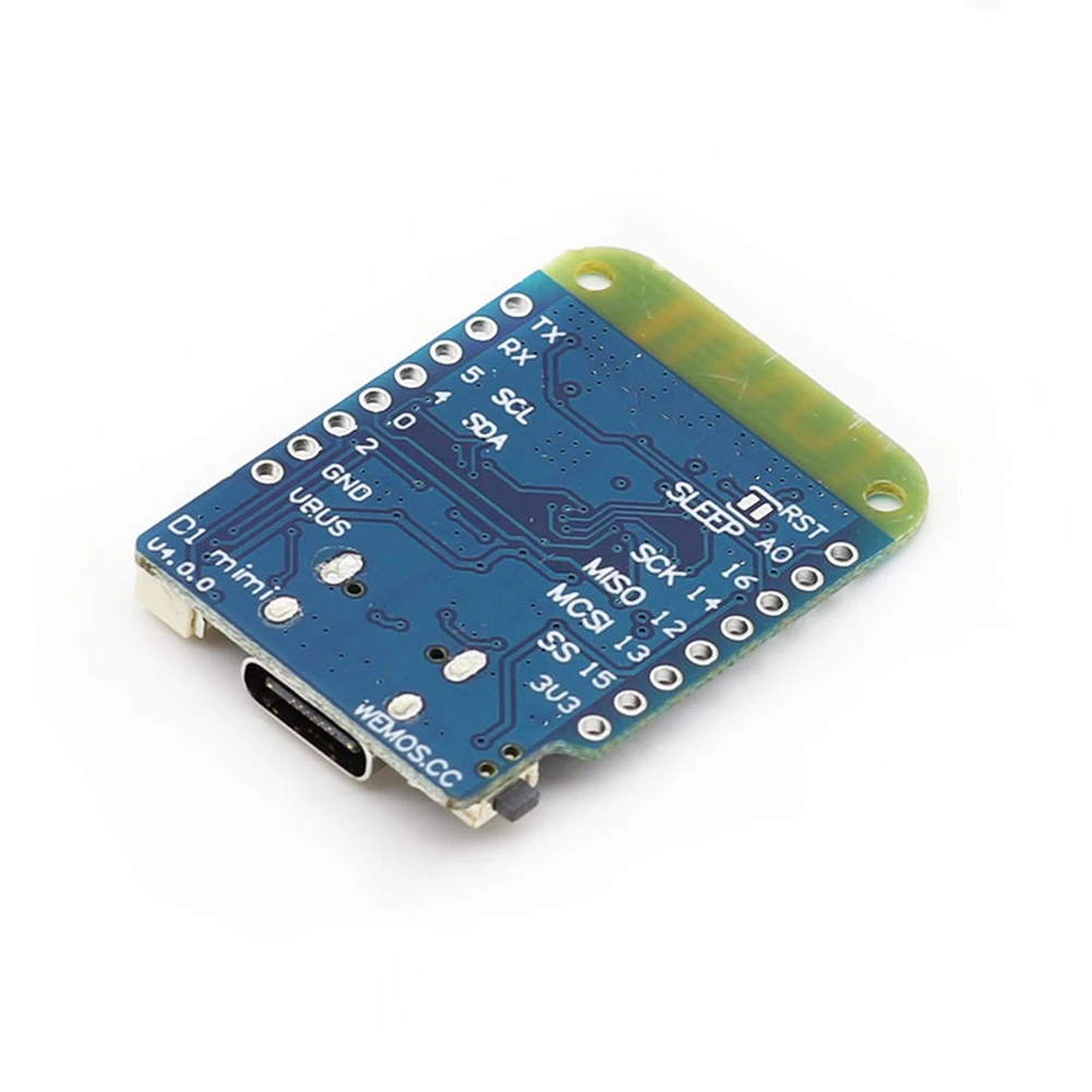 

D1 Mini V4.0.0-WEMOS WIFI плата Интернета вещей на базе ESP8266 4 МБ, совместимая с Micropython Nodemcu Arduino