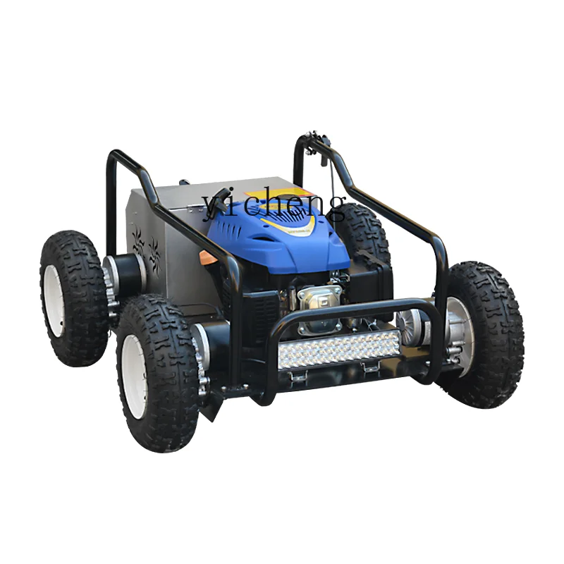 

ZF Remote Control Mower Crawler Gasoline Lawn Mower New Orchard Mower