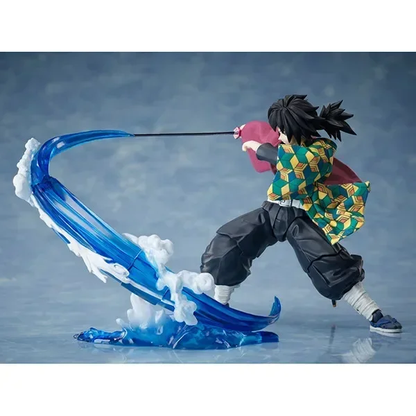 

100% оригинал Aniplex BUZZmod Giyu Tomioka Kimetsu No Yaiba Demon Slayer, экшн-фигурки, модель игрушки Brinquedos, фигурка 1/12