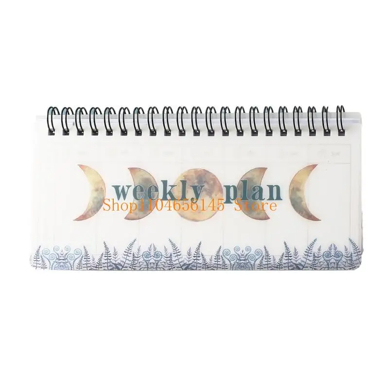 5asd Twin-coil Binding Planner Tearable Página 360 Vertical para Aluno Professor