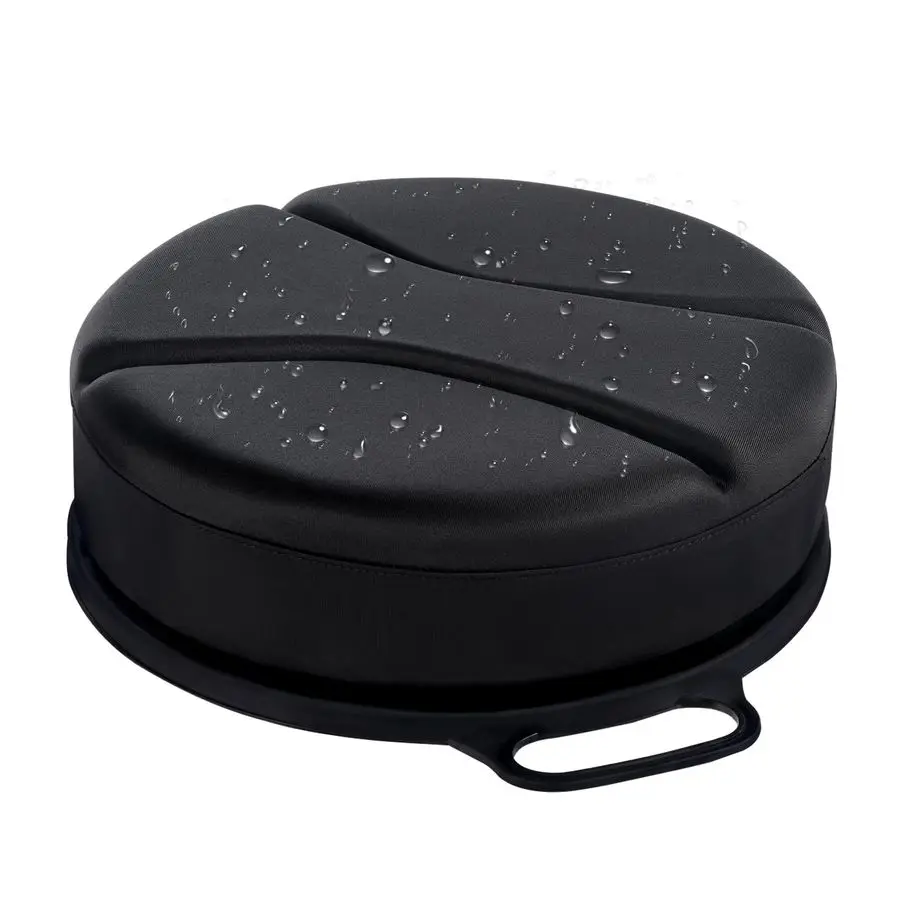 

Gallon Bucket Seat with 3 Thick Seat Foam Cushion, 360Swivel Bucket Lid Seat, Waterproof amp Silent Bucket Seats for Dove Duck H