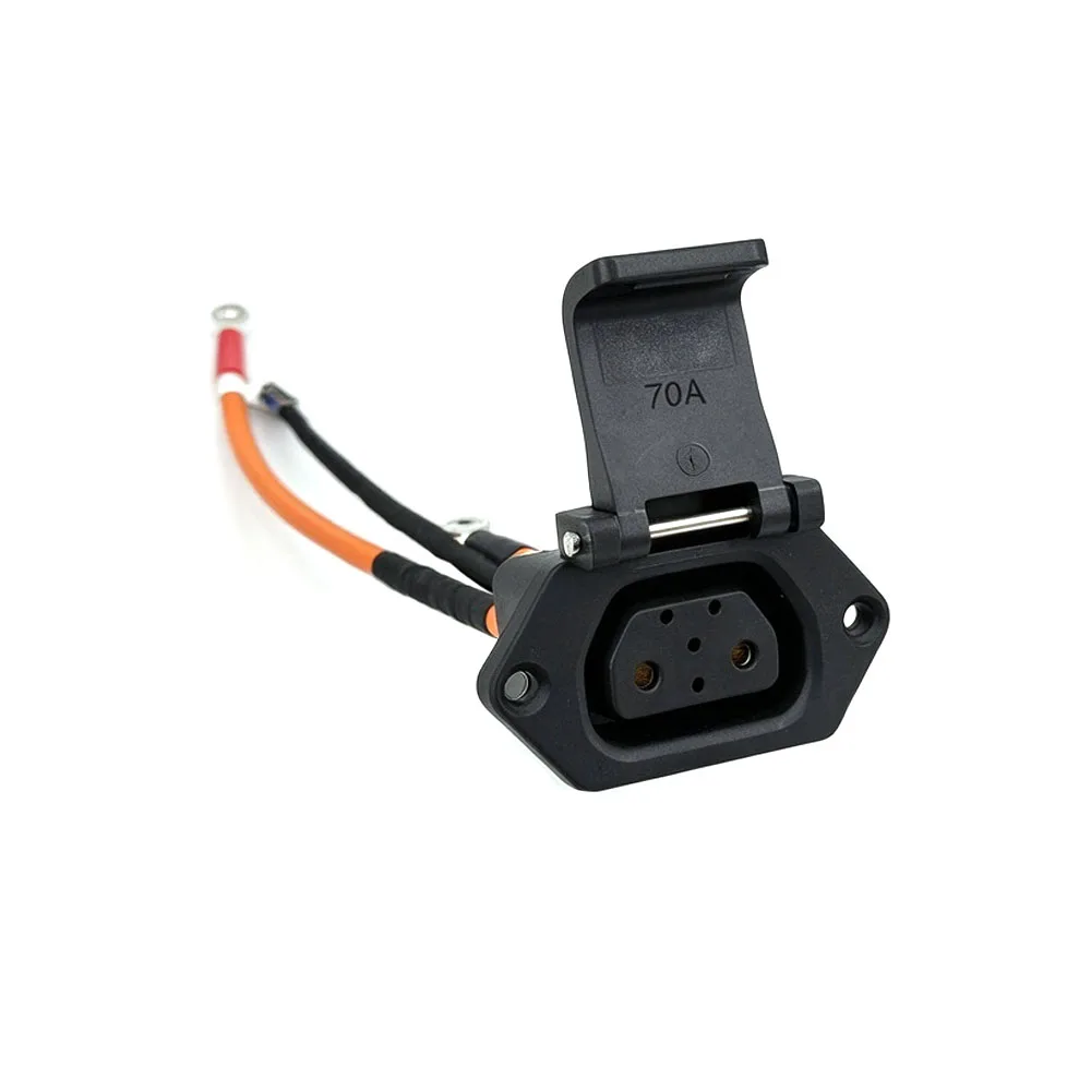 2+4 Pin Charging Socket Connector For SUPER SOCO TCMAX MAX TC MAXTC Electric Vehicle Charging Port Plug