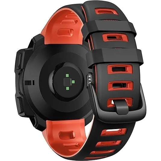 สําหรับ Garmin Instinct Tide Esport พลังงานแสงอาทิตย์ยุทธวิธีสายรัดข้อมือซิลิโคนสร้อยข้อมือ Smart Watch Band