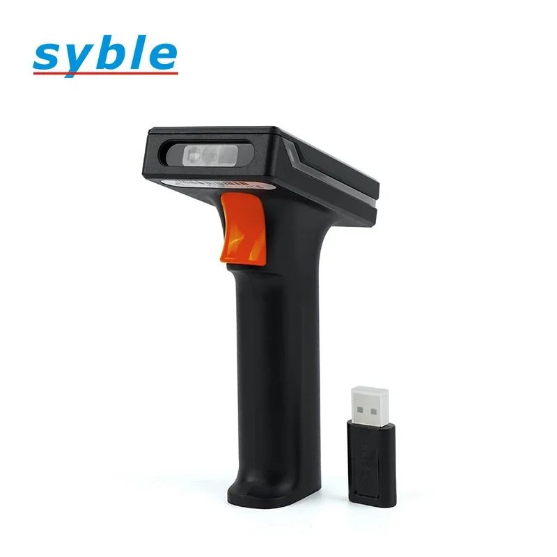 Syble XB-D40RB Wholesale Wireless USB Barcode Scanner Cordless QR Code Reader 2.4G Android Handheld 2D Barcode Scanner