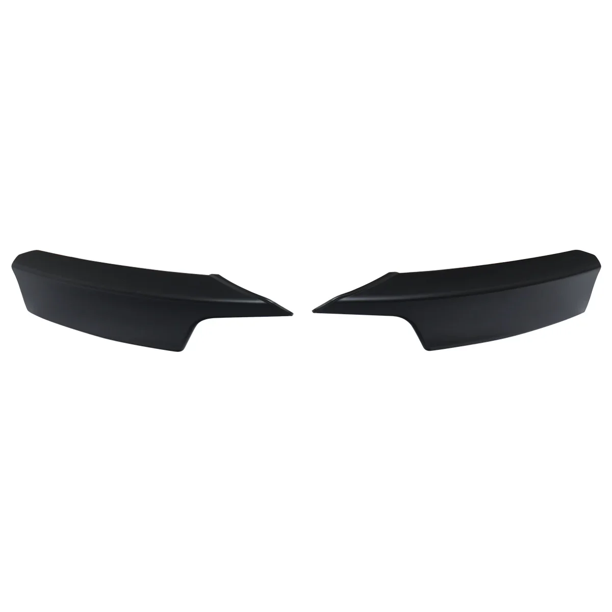 MagicKit M-PERFORMANCE Front Flaps Splitter Black Matte Lip For BMW F30 F31 M Sport 12-18