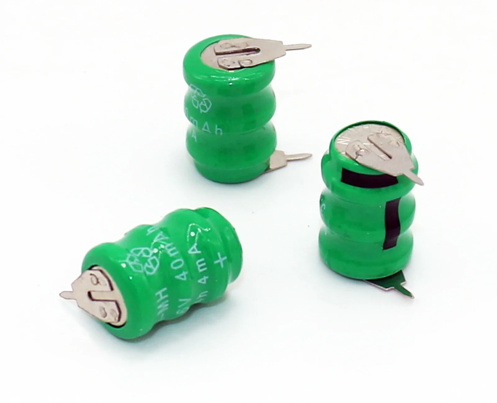 3pcs 3.6V Ni-MH Rechargeable Battery 20mAh 40mAh or 80mAh for LED Lights Remote Controls Sensors Model Toys PLC Power