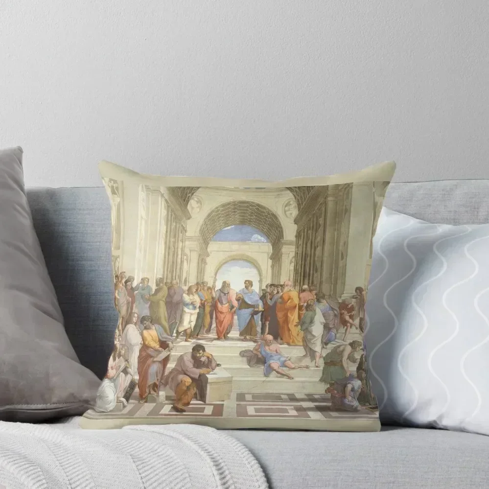 School of Athens Throw Pillow Decorative Cushions For Luxury Sofa luxury sofa pillows pillow