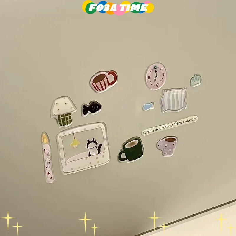 1Set Cute Three-dimensional Stickers Funny Jelly Planner Decorative Stickers Mobile Phone Computer Stickers