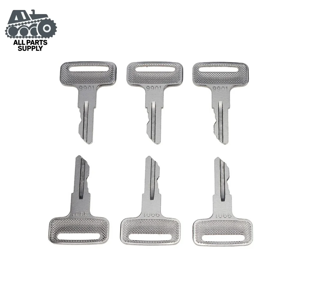 6PCS Ignition Key 9901 2860030 For JLG Scissor Lift 600AJ 460SJ 400S 600A