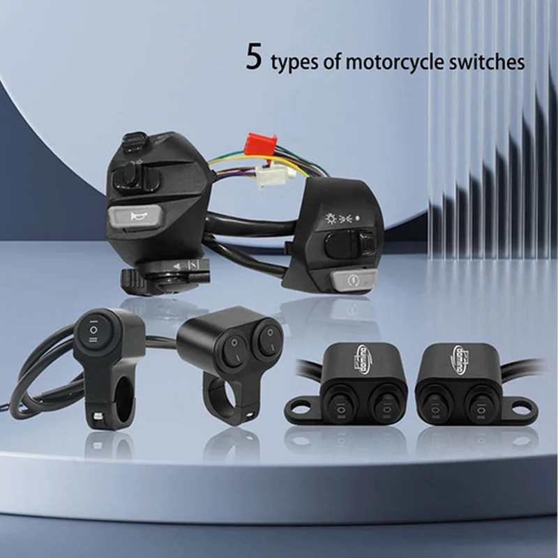 รีวิวและแนะนำสวิตช์แฮนด์มอเตอร์ไซค์ Universal Motorcycle Handlebar Flameout Switch Domino สำหรับ F00001