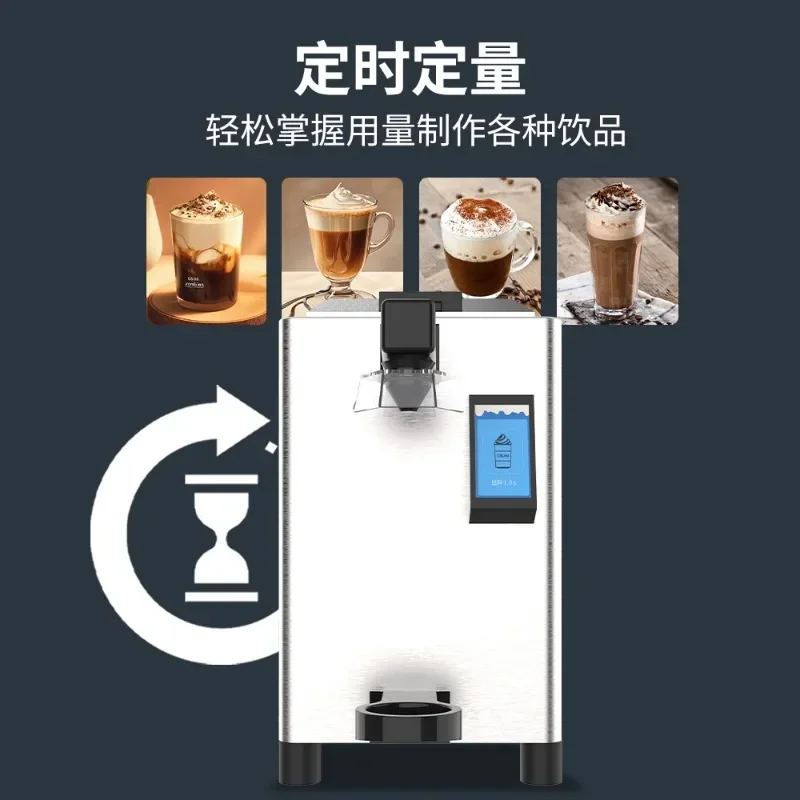 Commercial automatic cream machine regularly and quantitatively comes with its own refrigeration cream machine